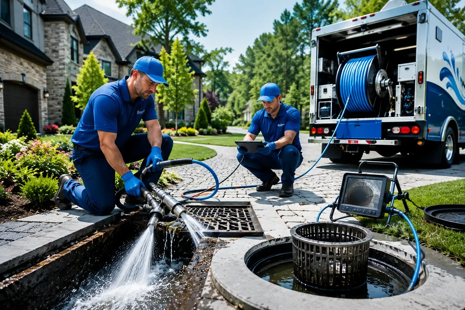 Local outdoor drain cleaning professionals in Mukwonago, WI